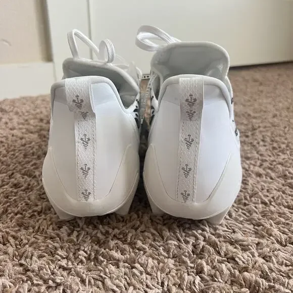 Adidas Adizero 12.0 Poison Football Cleats Men's Sizes Black White Sz 16 - Picture 5 of 13